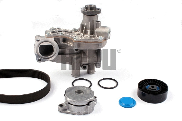 Water Pump + V-Ribbed Belt Kit (PK051311)