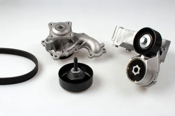 Water Pump + V-Ribbed Belt Kit (PK02371)