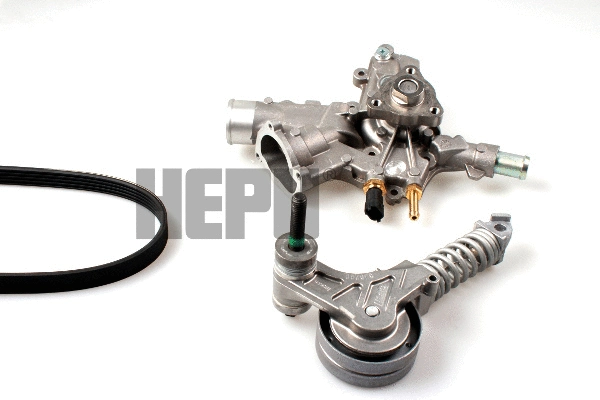 Water Pump + V-Ribbed Belt Kit (PK03341)