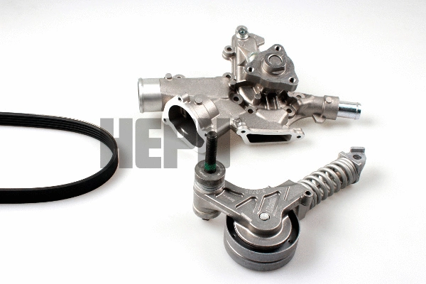 Water Pump + V-Ribbed Belt Kit (PK03221)