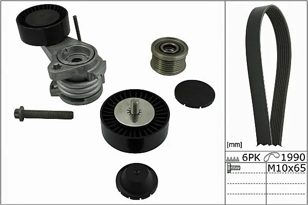 V-Ribbed Belt Set (20-1857)