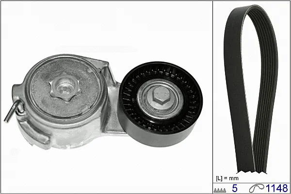 V-Ribbed Belt Set (20-1808)