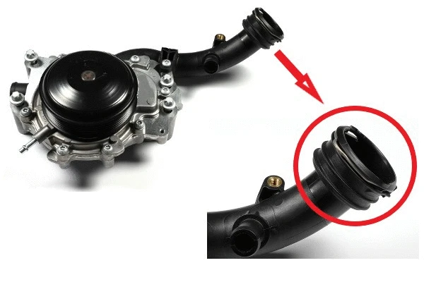 Water Pump, engine cooling (P1613A-TH-3)