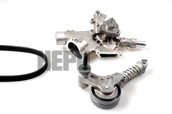 Water Pump + V-Ribbed Belt Kit (PK03220)