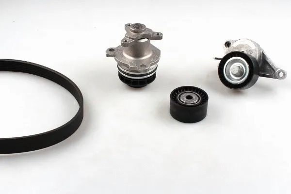 Water Pump + V-Ribbed Belt Kit (PK09640)