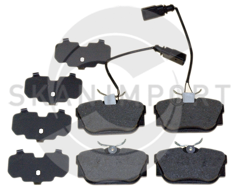 Brake Pad Set, disc brake (BHV 1008)