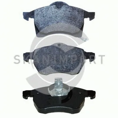 Brake Pad Set, disc brake (BV 2544)