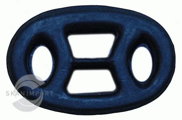 Rubber Strip, exhaust system (08.5404)