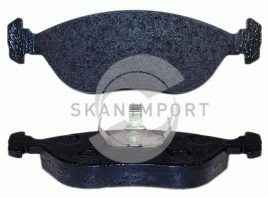 Brake Pad Set, disc brake (BV 703)