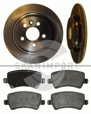 Brake Kit, disc brake (624-9060)