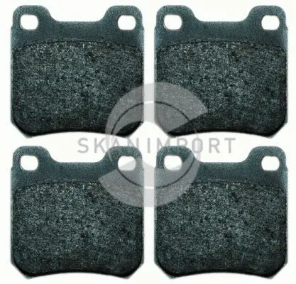 Brake Pad Set, disc brake (BH 7241)