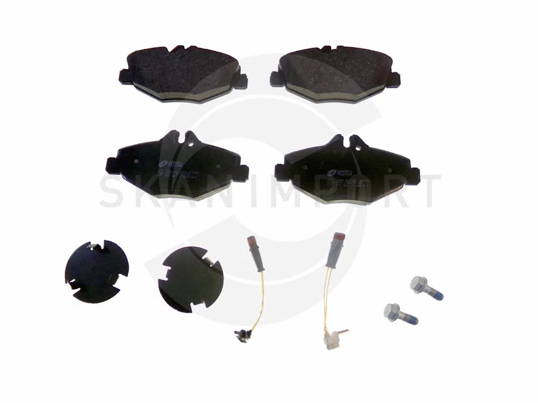 Brake Pad Set, disc brake (BVD 1003)