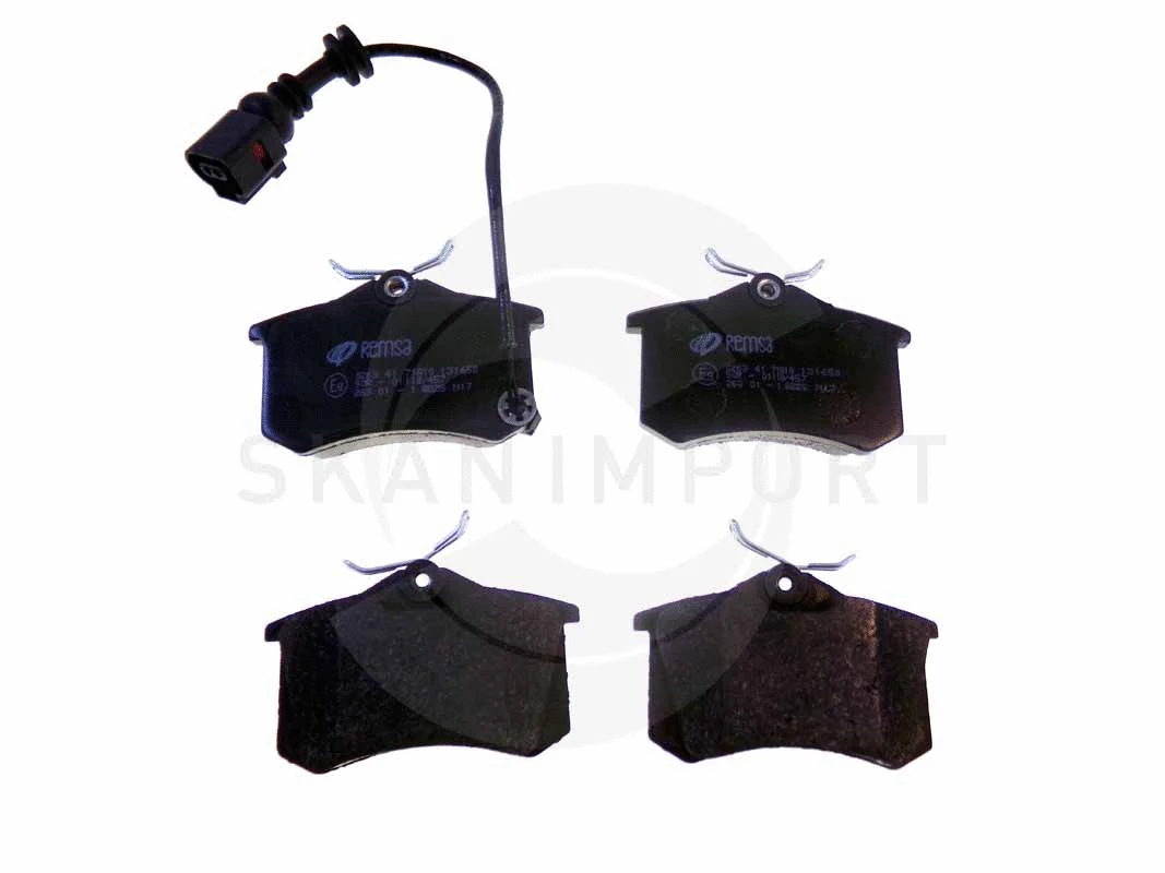 Brake Pad Set, disc brake (BHV 1010)