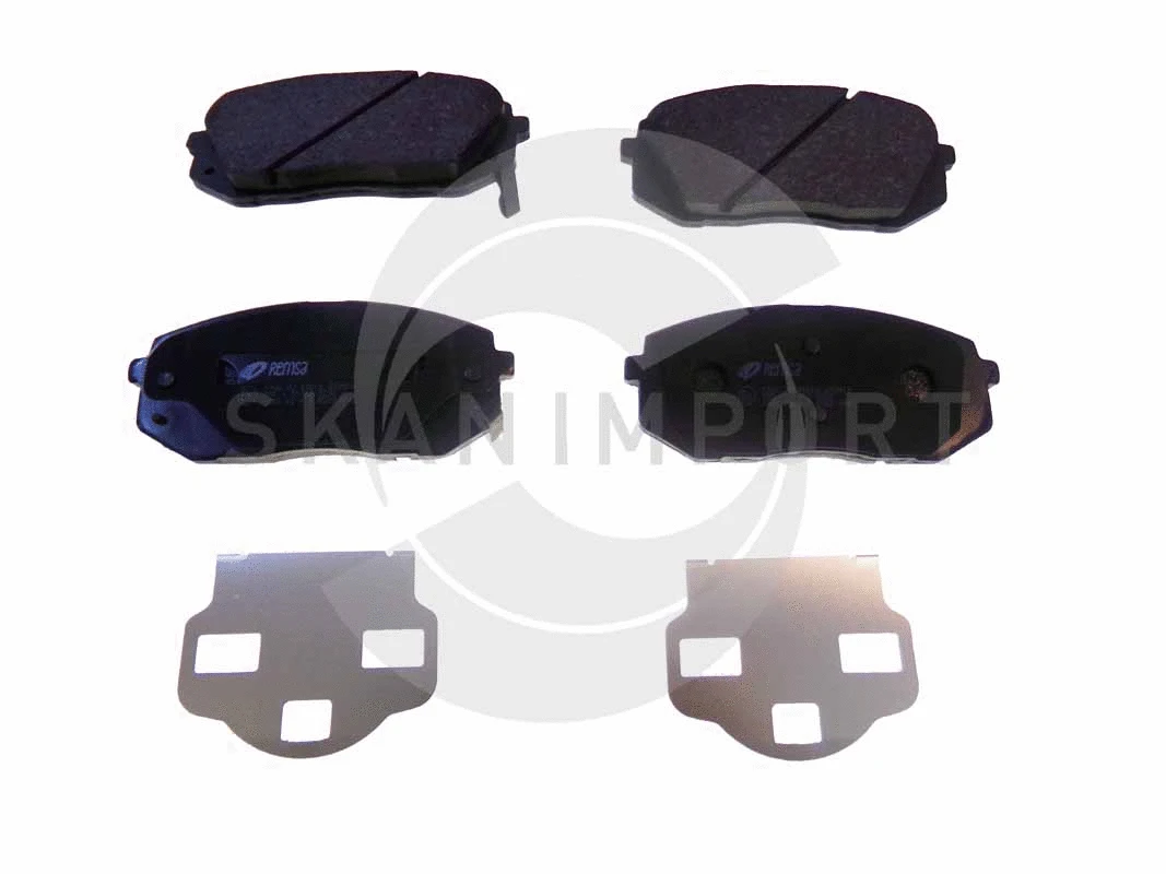 Brake Pad Set, disc brake (BVK 1000)