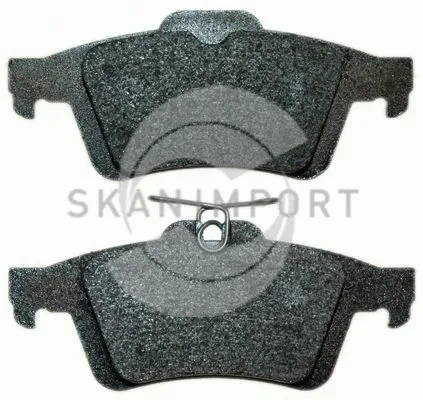 Brake Pad Set, disc brake (BB 2031)