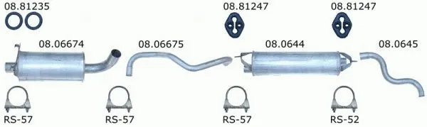 Exhaust System (VH 12002)