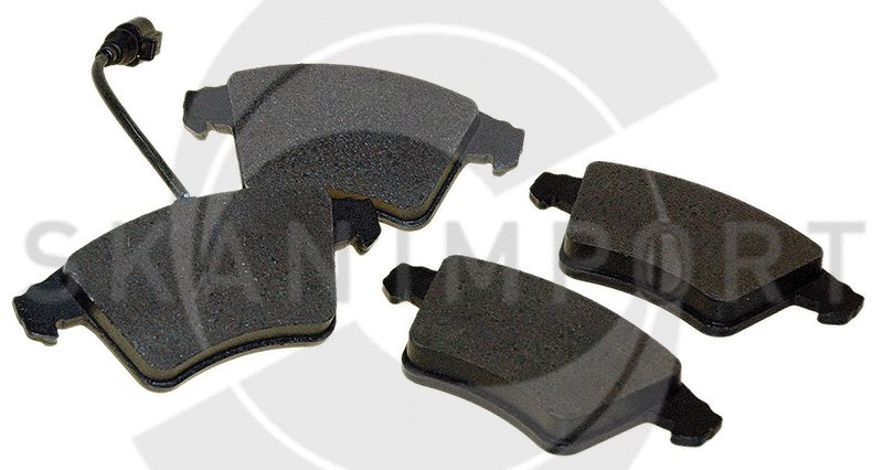 Brake Pad Set, disc brake (BVV 1002)