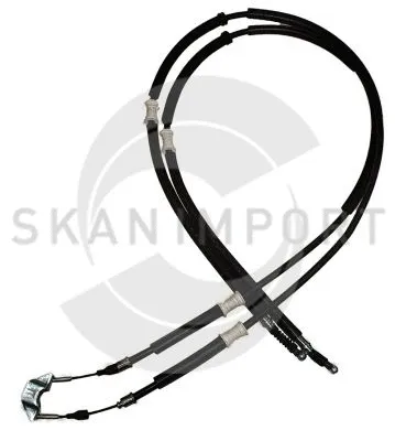 Cable Pull, parking brake (HBSO 3656)