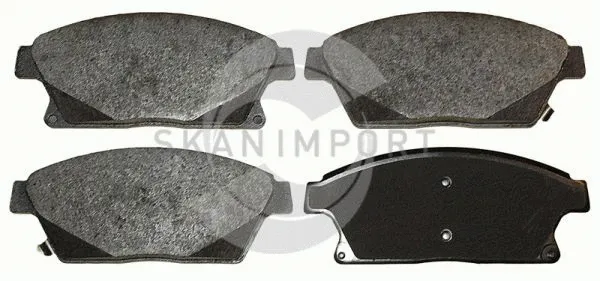 Brake Pad Set, disc brake (BVO 1234)