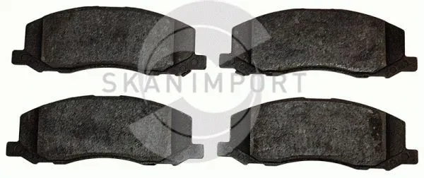 Brake Pad Set, disc brake (BVO 7752)