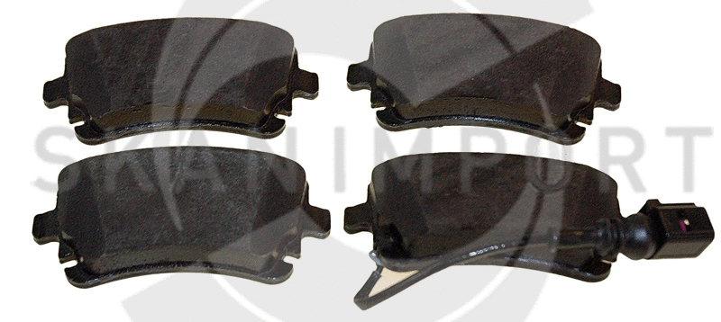 Brake Pad Set, disc brake (BHV 1009)