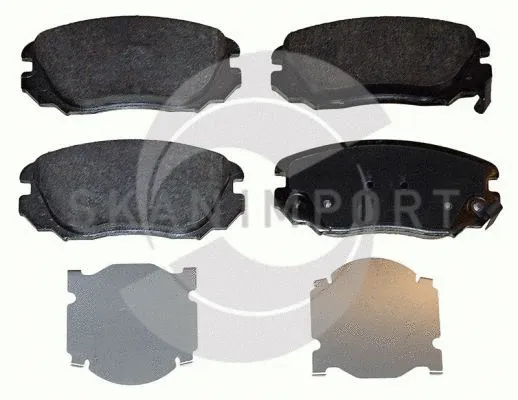 Brake Pad Set, disc brake (BVO 7750)