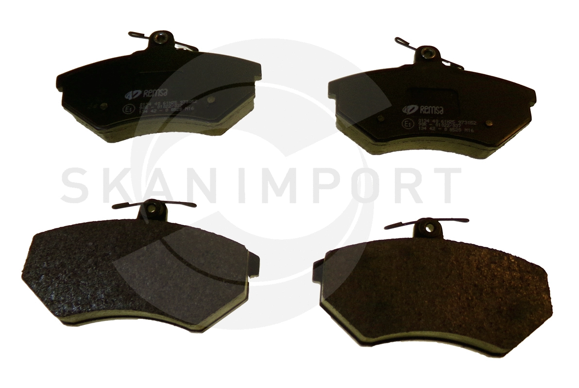 Brake Pad Set, disc brake (BVV 1012)