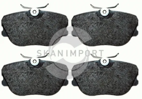 Brake Pad Set, disc brake (BV 3974)
