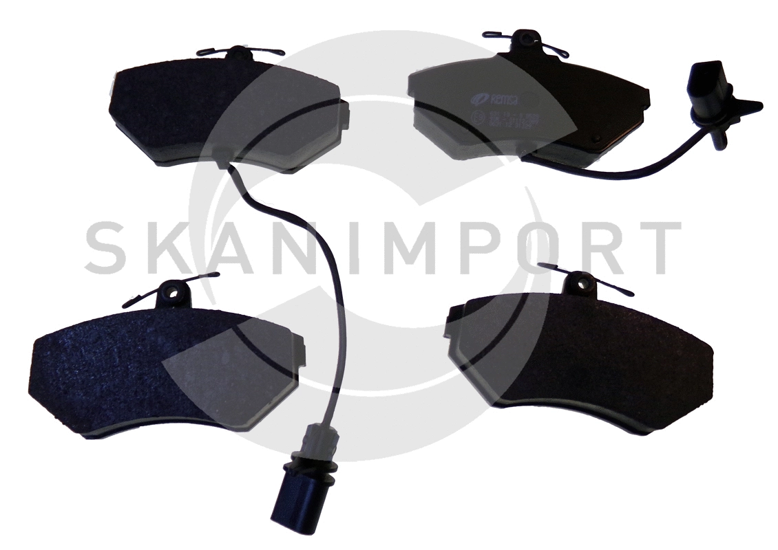 Brake Pad Set, disc brake (BVV 1011)