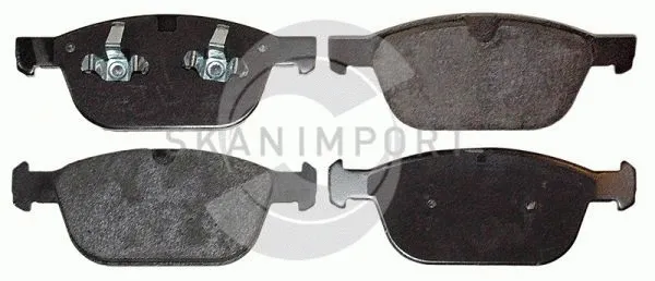 Brake Pad Set, disc brake (BV 3943)
