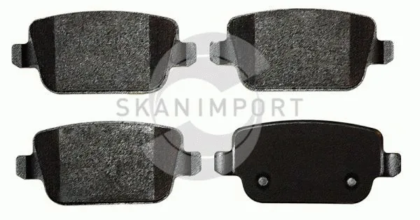 Brake Pad Set, disc brake (BH 4553)