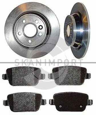 Brake Kit, disc brake (624-9058)