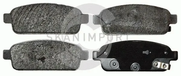Brake Pad Set, disc brake (BHO 9294)