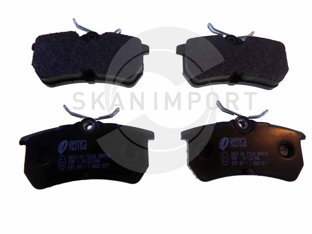 Brake Pad Set, disc brake (BHF 1000)