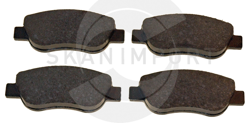 Brake Pad Set, disc brake (BVP 1002)