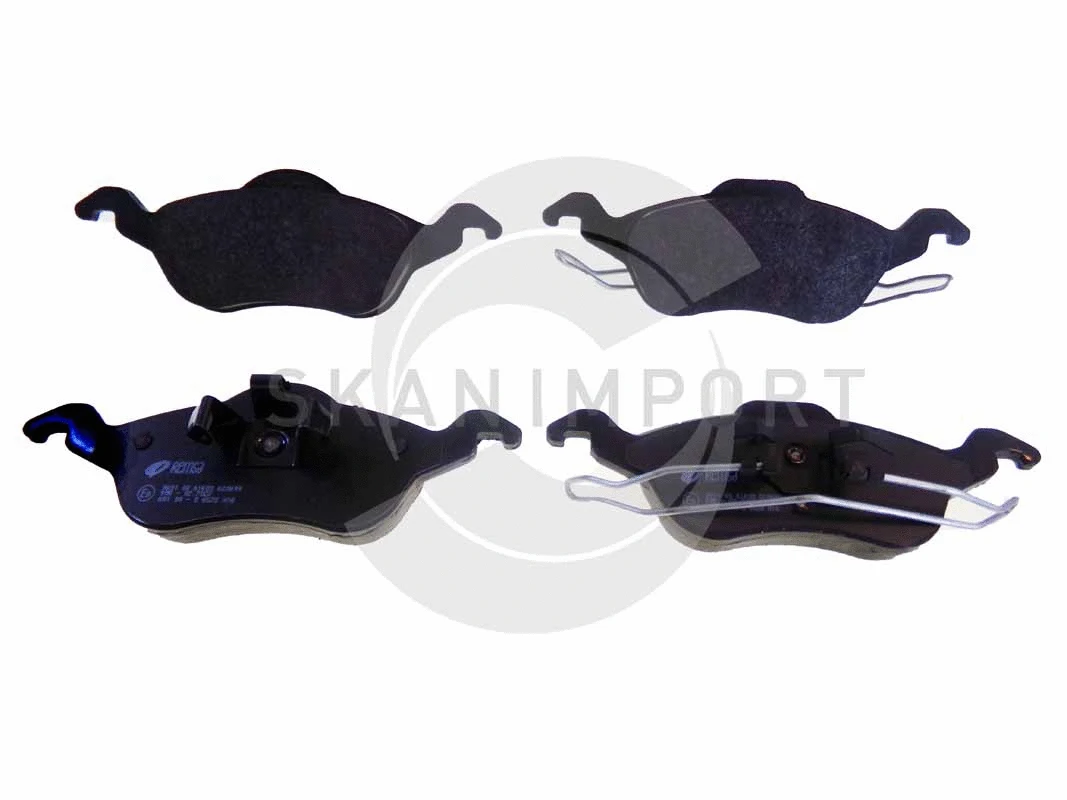 Brake Pad Set, disc brake (BVF 1001)