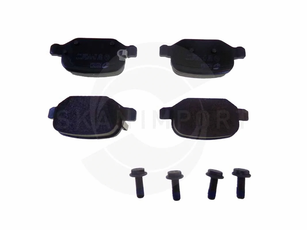 Brake Pad Set, disc brake (BVF 1002)