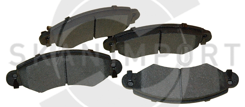 Brake Pad Set, disc brake (BVO 4835)