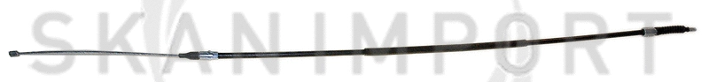 Cable Pull, parking brake (HBSO 6453)