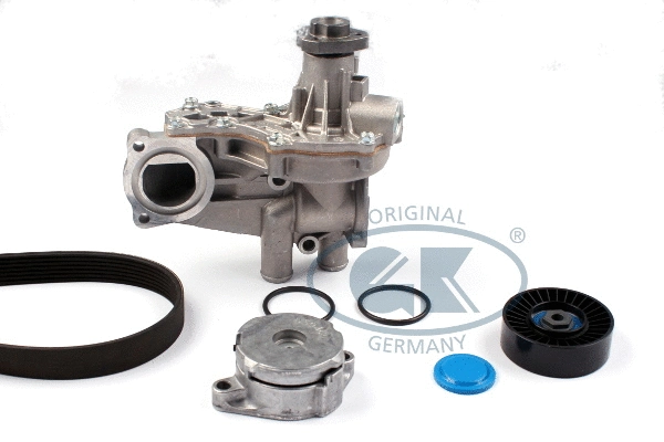 Water Pump + V-Ribbed Belt Kit (K980151L)