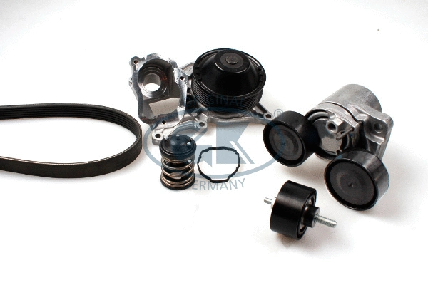Water Pump + V-Ribbed Belt Kit (K980828A-TH)