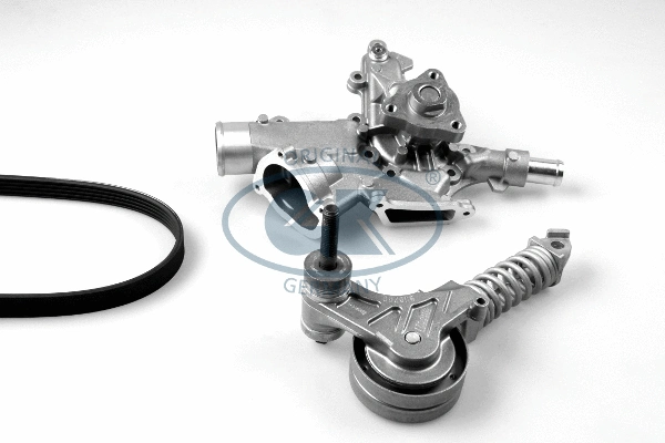 Water Pump + V-Ribbed Belt Kit (K980748B)