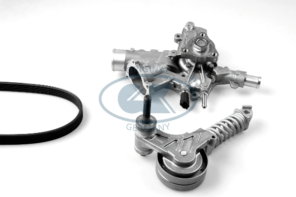 Water Pump + V-Ribbed Belt Kit (K980767B)
