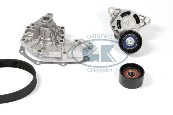 Water Pump + V-Ribbed Belt Kit (K980301H)