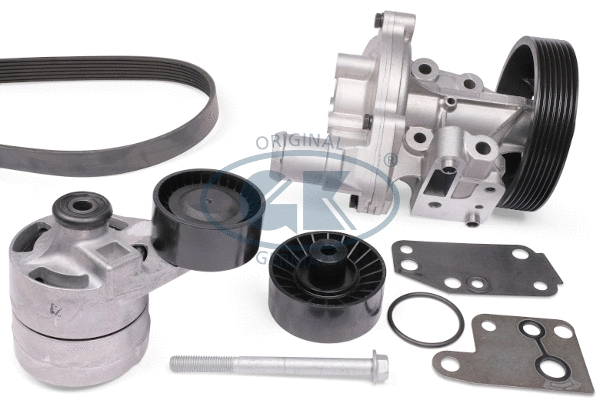 Water Pump + V-Ribbed Belt Kit (K980771A)