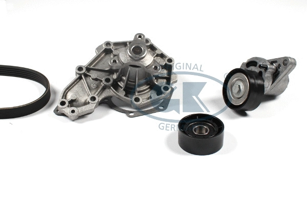 Water Pump + V-Ribbed Belt Kit (K980301G)