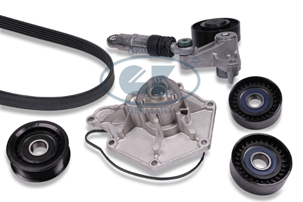 Water Pump + V-Ribbed Belt Kit (K980272B)