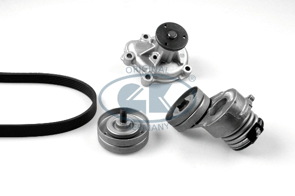 Water Pump + V-Ribbed Belt Kit (K980779B)