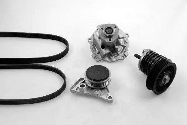 Water Pump + V-Ribbed Belt Kit (K980158D)