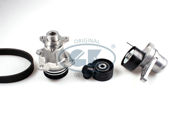 Water Pump + V-Ribbed Belt Kit (K986907B)